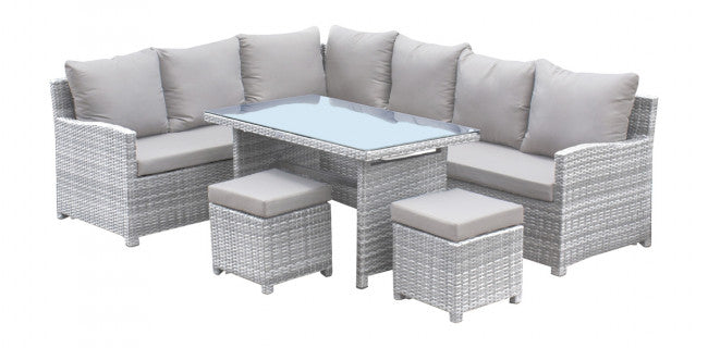 Santorini 5pc. Sectional Dining Set