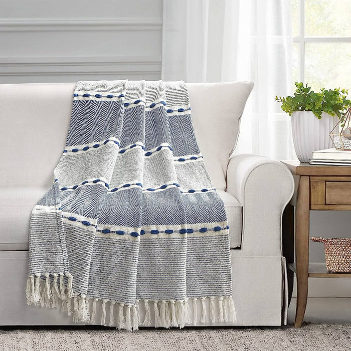 Herringbone Throw