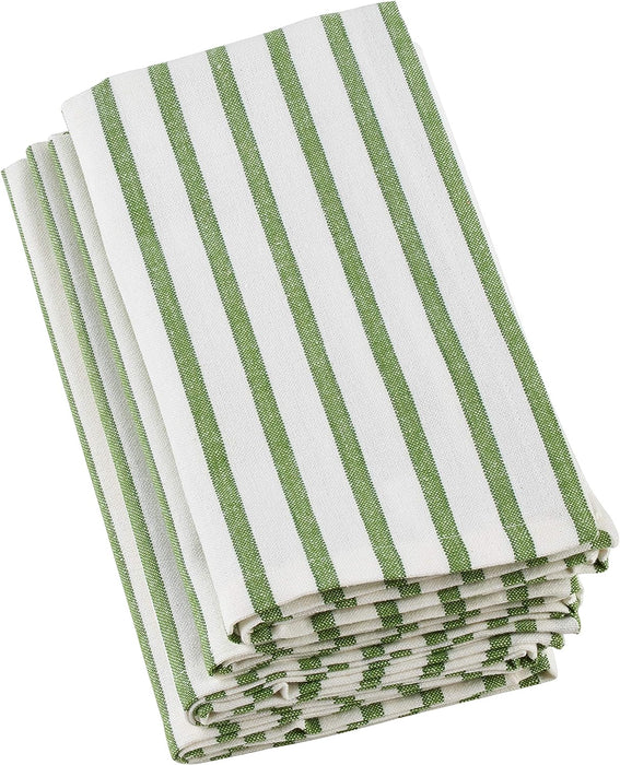 Striped Design Napkins - Set Of 4