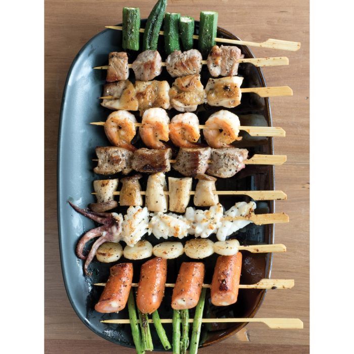 7" Flat Bamboo Skewers