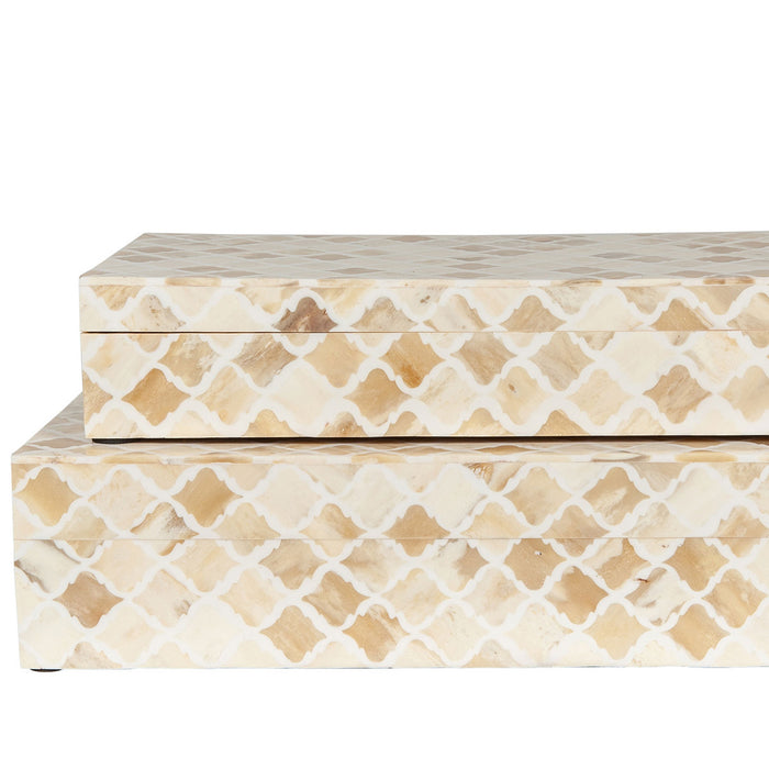 Rhea Decor Box - White