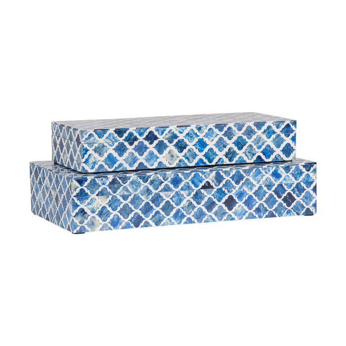 Rhea Decor Box - Blue