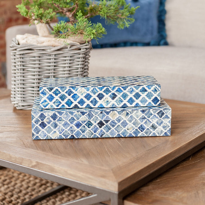 Rhea Decor Box - Blue