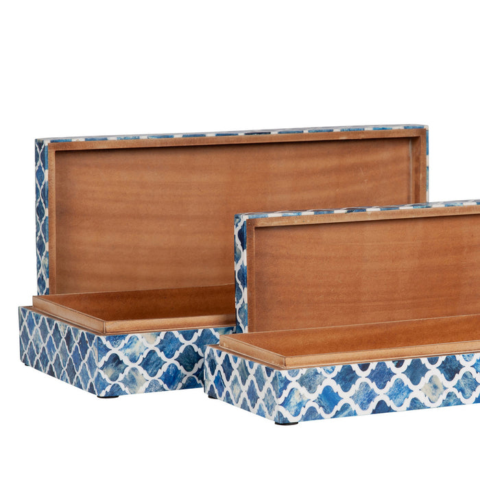 Rhea Decor Box - Blue