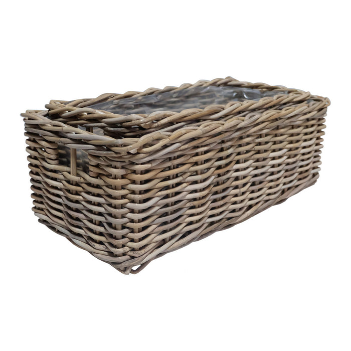Rattan Natural Basket w/Liner