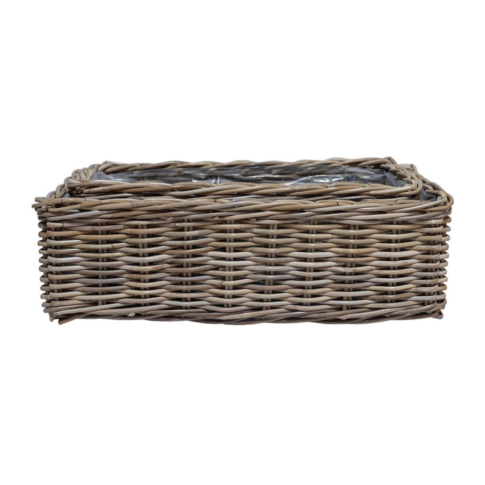 Rattan Natural Basket w/Liner