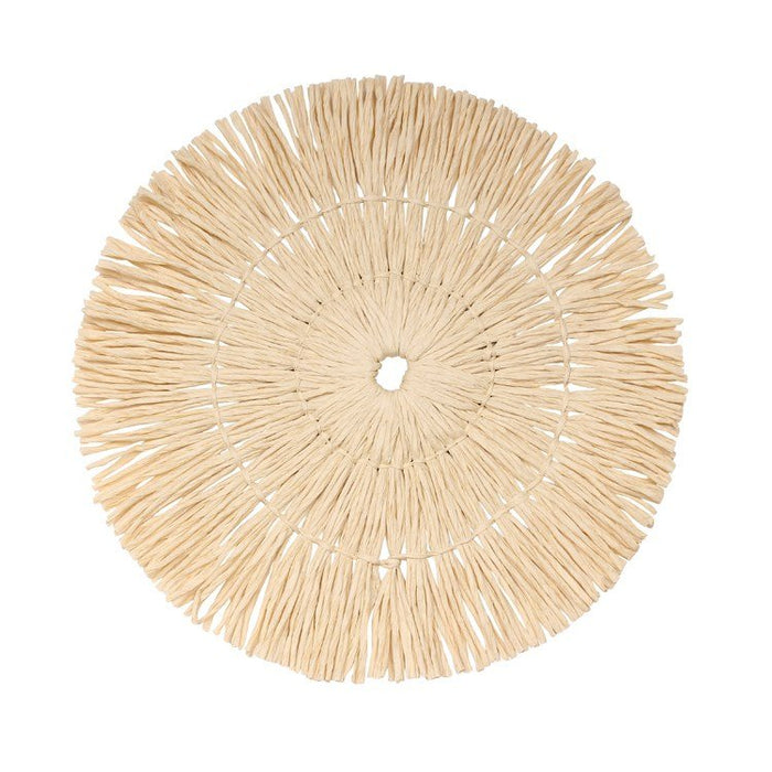 Bora Round Placemat - Natural