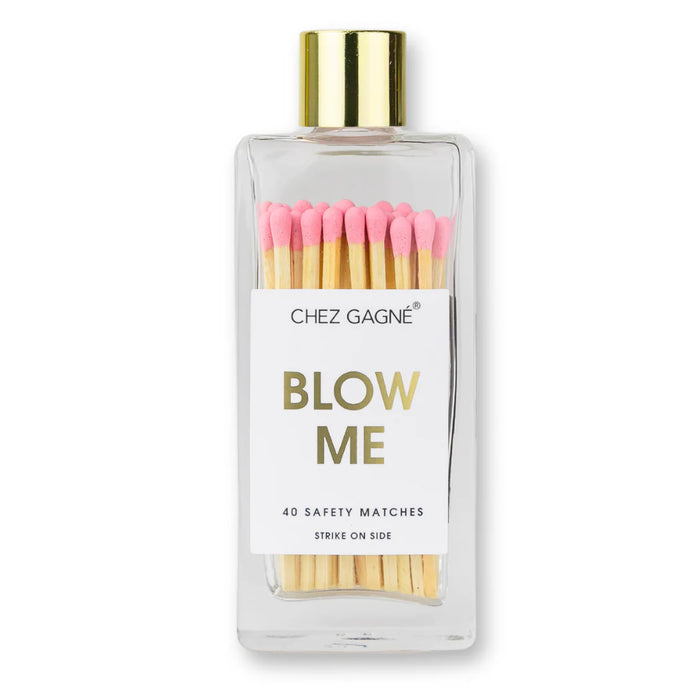 Blow Me Bottle Matches
