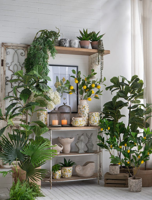 Lemon Ceramic Planter Pot