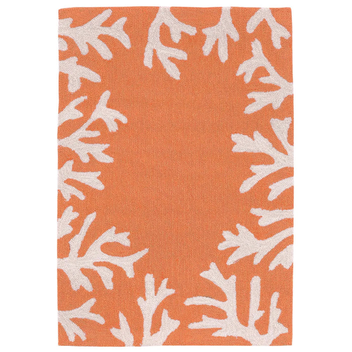 Capri Coral Border Doormat
