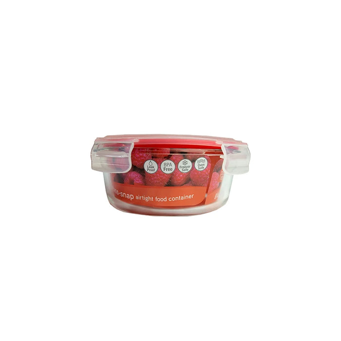 Snap-Tight Glass Container