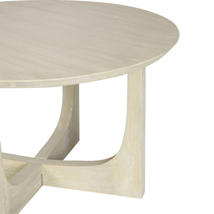 Reverse Arch Coffee Table - Ivory