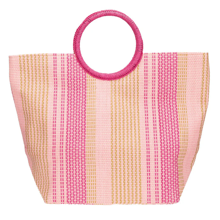 Capri Paper Shoulder Bag - Pink