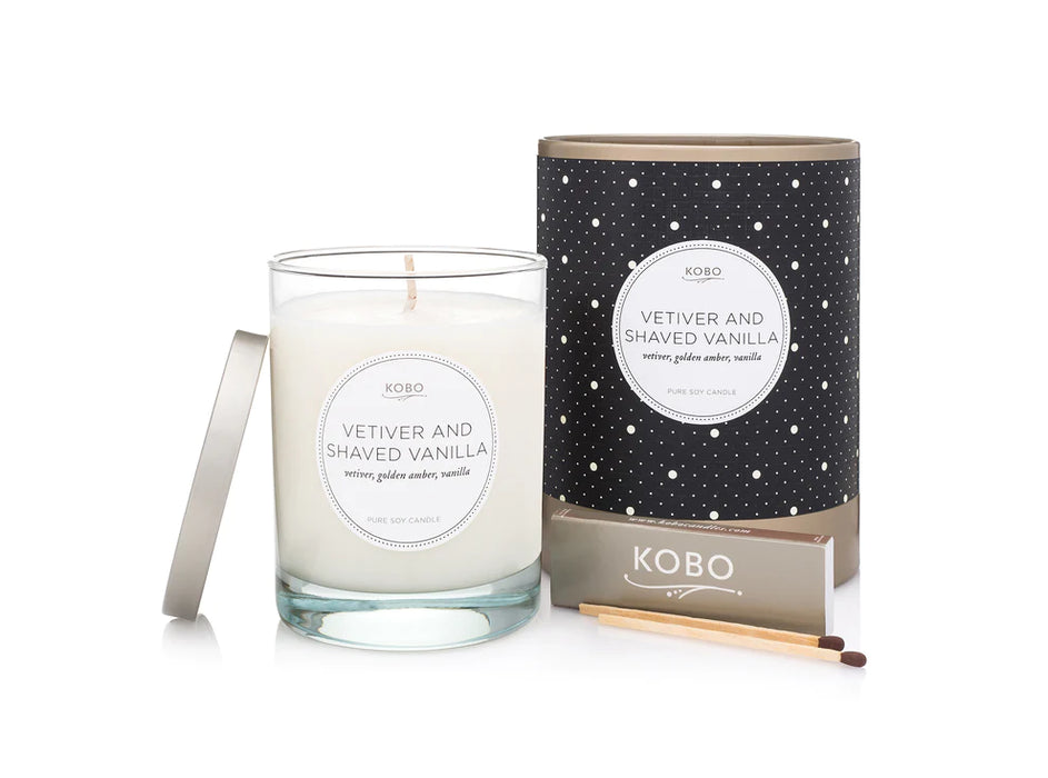 Vetiver & Shaved Vanilla Candle