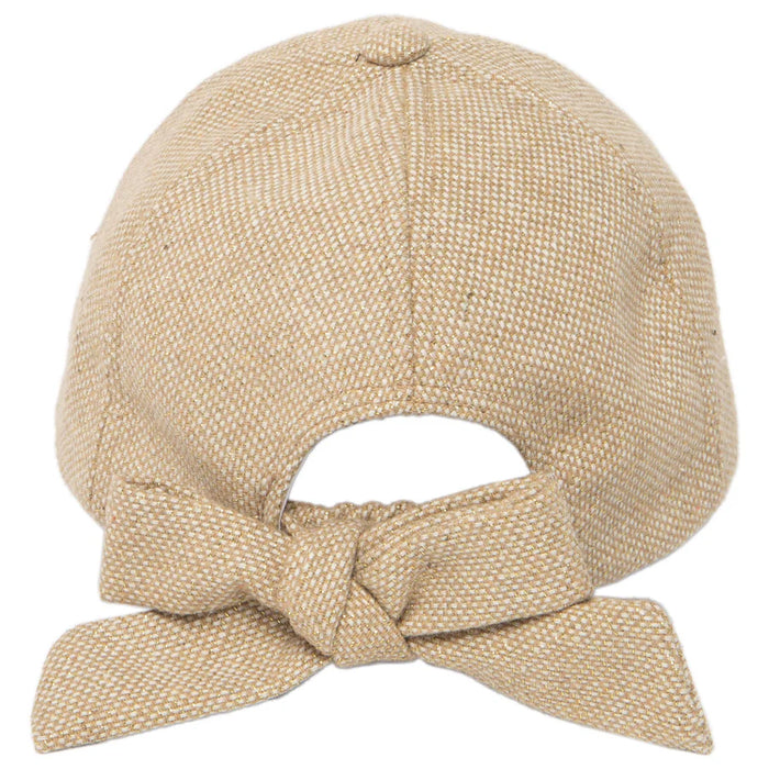 Shimmer Cap w/Bow Tie