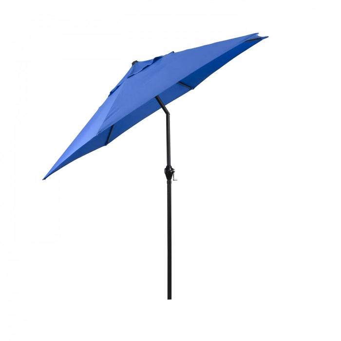 9ft. Steel Market Push Tilt Umbrella - Pacific Blue
