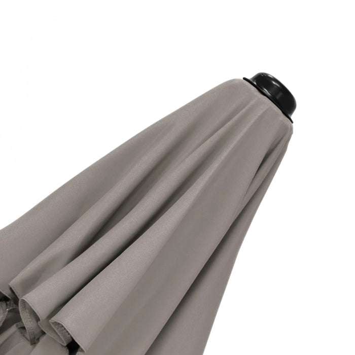 9ft. Steel Market Push Tilt Umbrella - Taupe