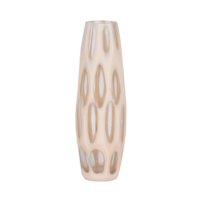 Reed Chiseled Vase