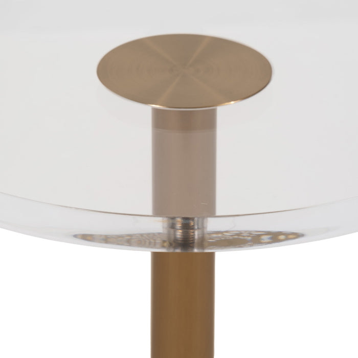 Talia Acrylic Accent Table
