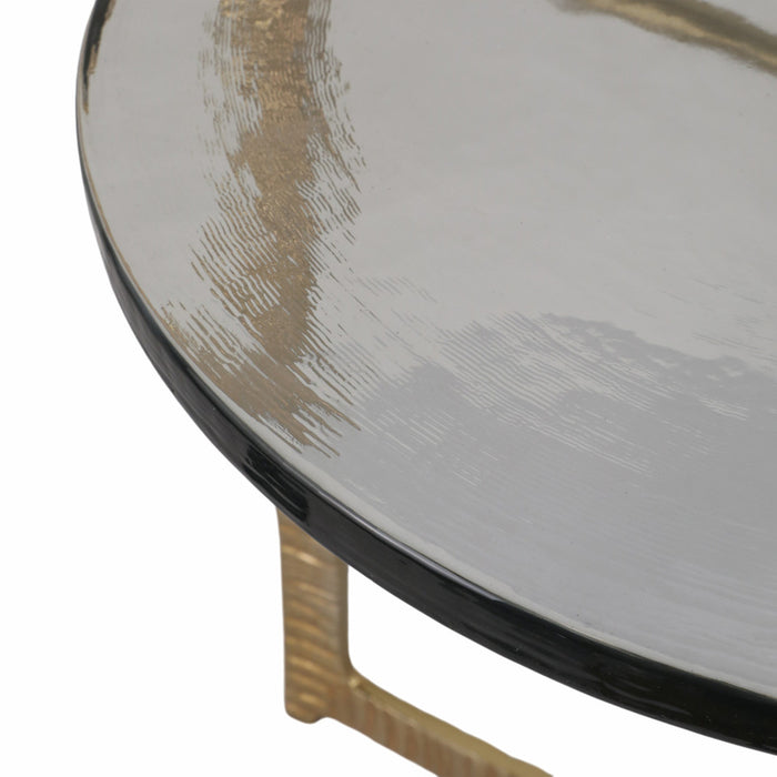 Bennington Glass End Table