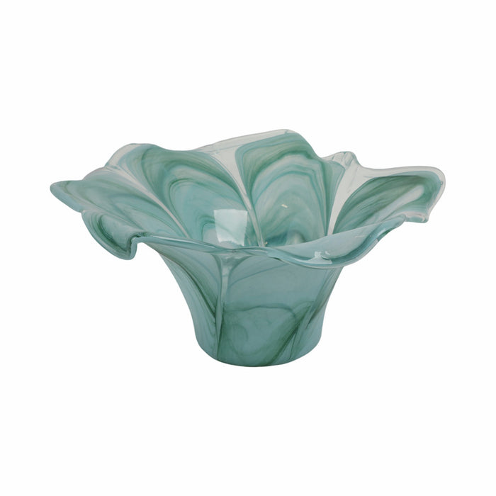 19" Idro Large Italian Art Glass Bowl