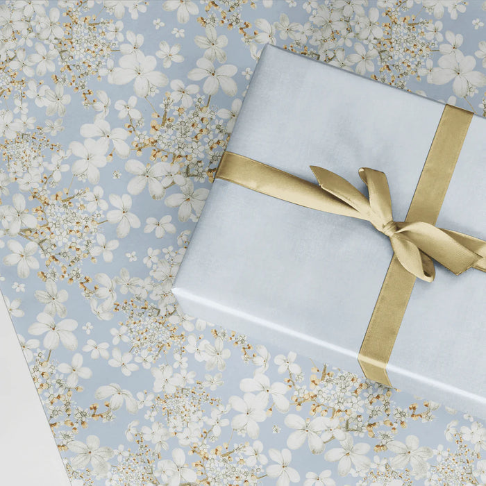 French Blue Gift Wrap Sheet Set (Set of 3)