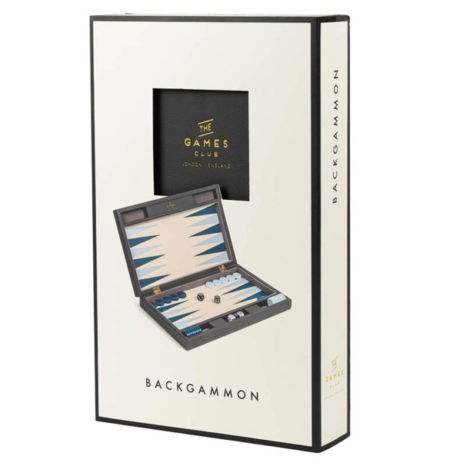Backgammon In PU Leather Case