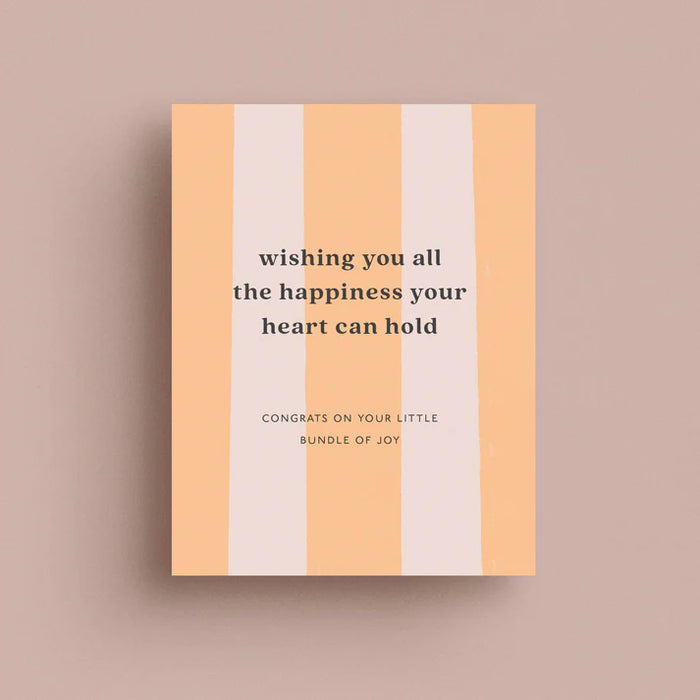 Bundle Of Joy Pink Greeting Card