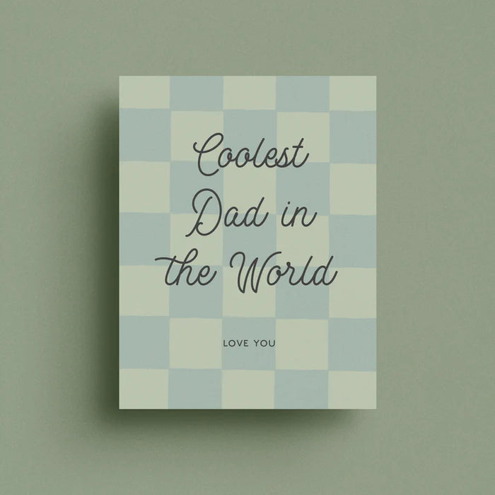 Coolest Dad Greeting Card