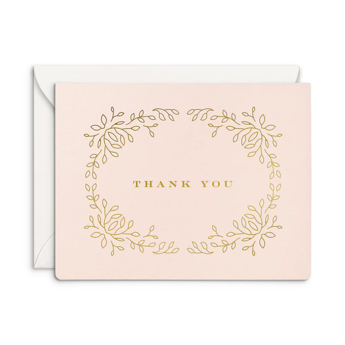 Thank you Wreath Greeting Card