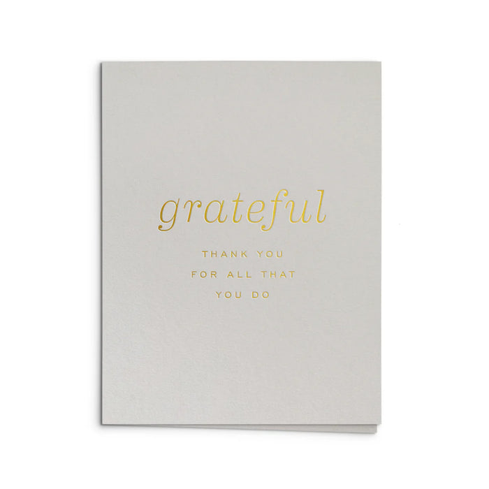 Grateful All Do Greeting Card