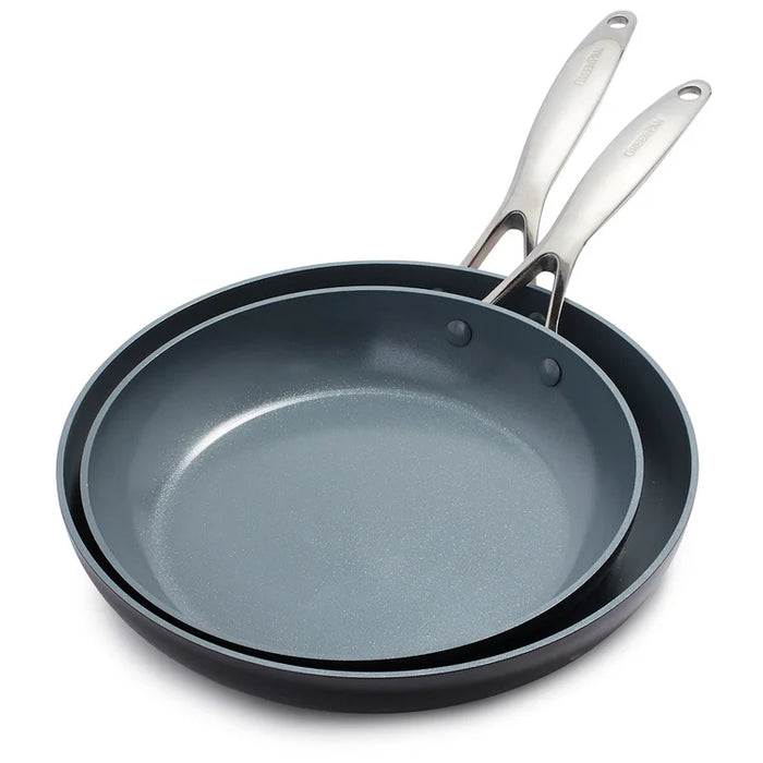 GreenPan Valencia Pro Healthy Ceramic Nonstick 2-Piece Frying Pan Set