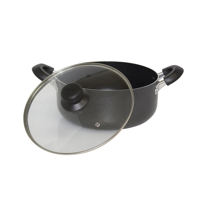 Aluminum Dutch Oven w/Glass Lid