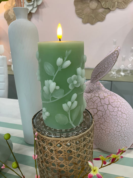 LED Jasmine Candle