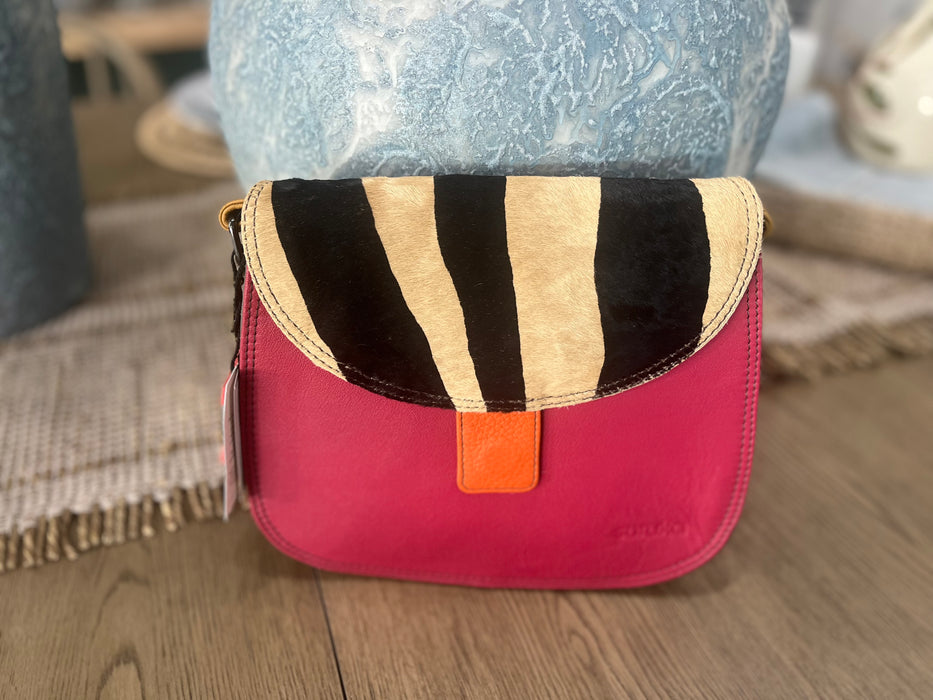 Alice Big Round Flip Flap Bag