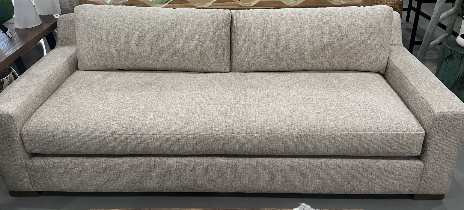 Cream Wide Track Arm Sofa