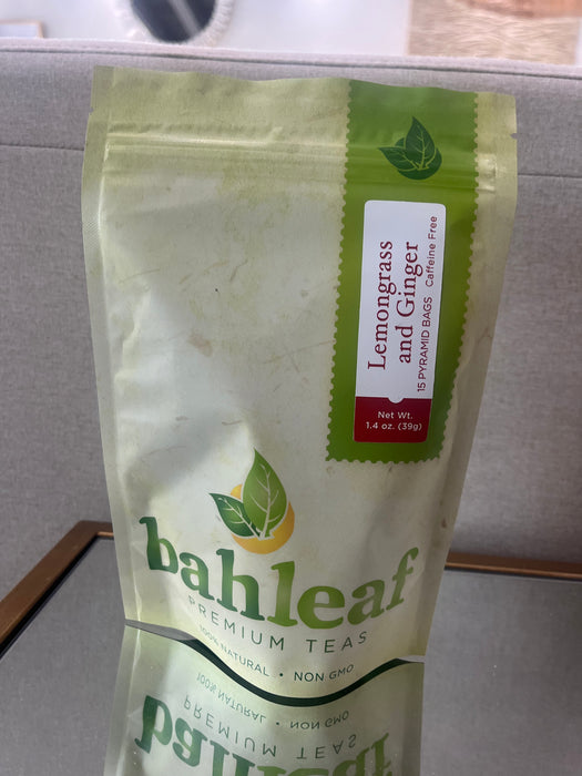 Lemongrass & Ginger Tea Pyramid Bags