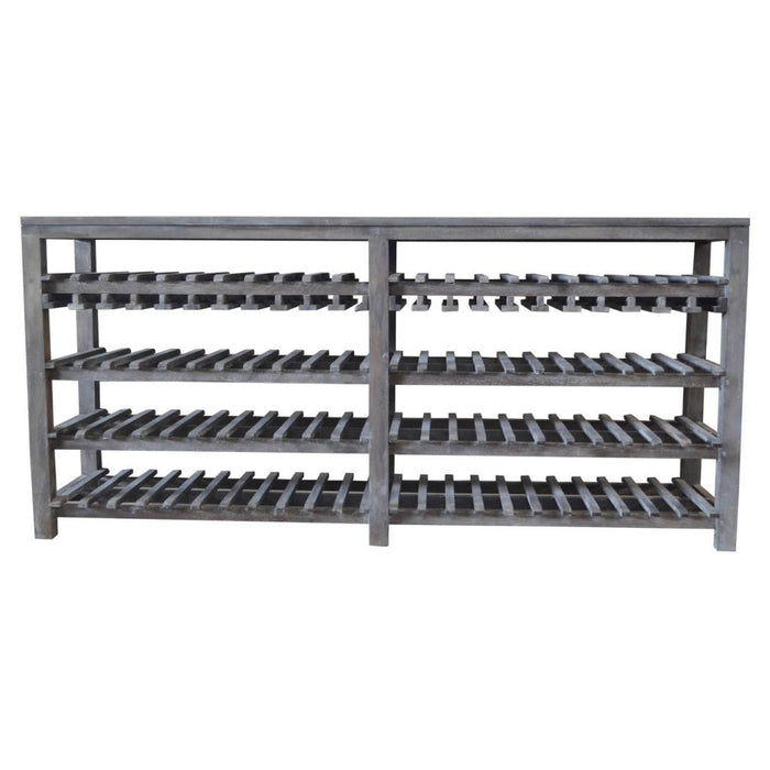 Rhodes Cafe Wood Wine Rack
