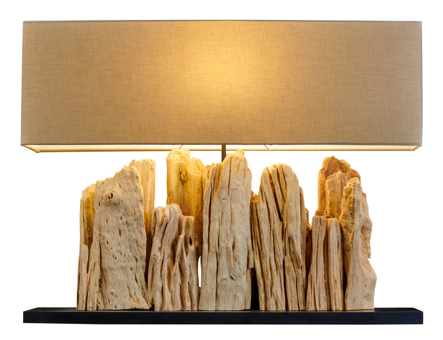 Driftwood Console Lamp