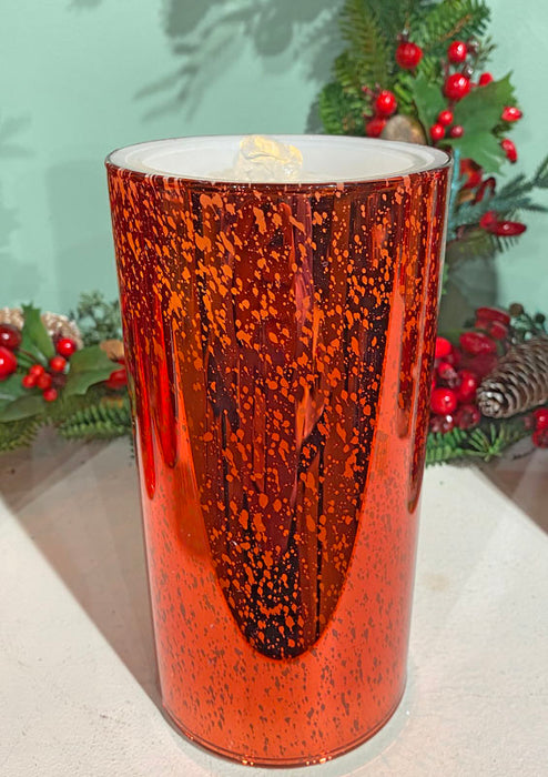 Mercury Fountain Red Candle