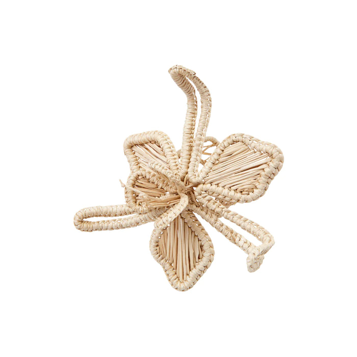 Lei Napkin Ring - Natural, Set Of 4