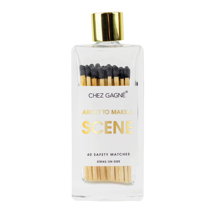 About To Make A Scene - Black Matches