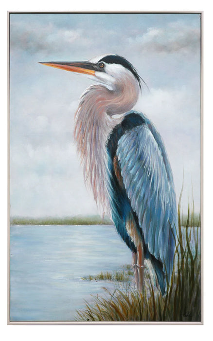Marshland Heron Art