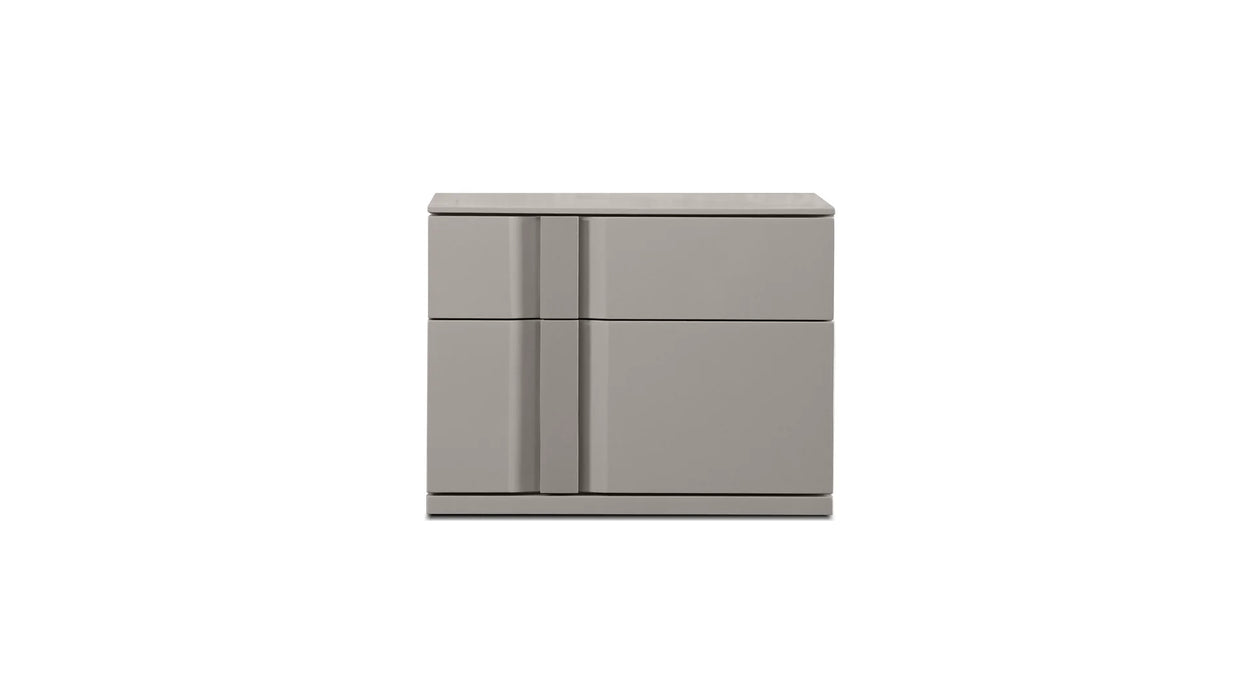 Carbon Night Table - Matte Stone
