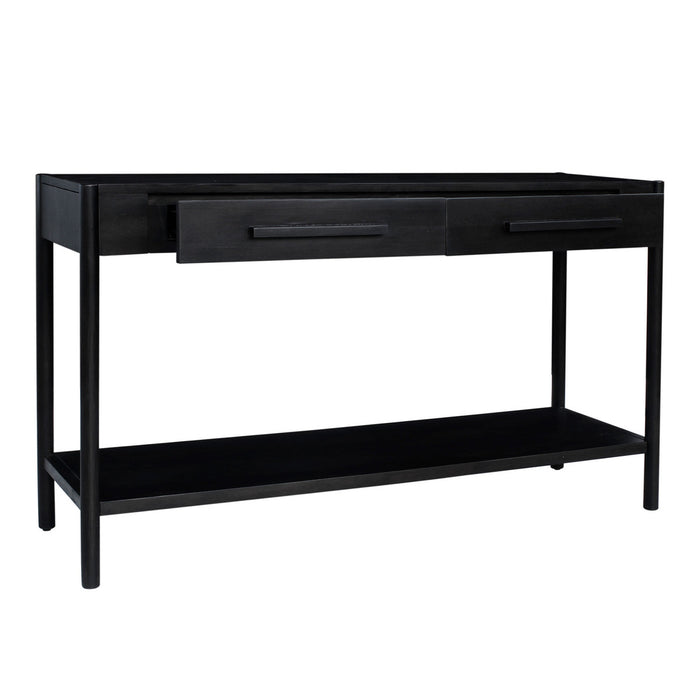 Sophie 2-Drawer Console - Black