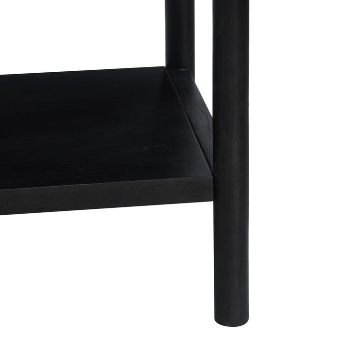 Sophie 2-Drawer Console - Black