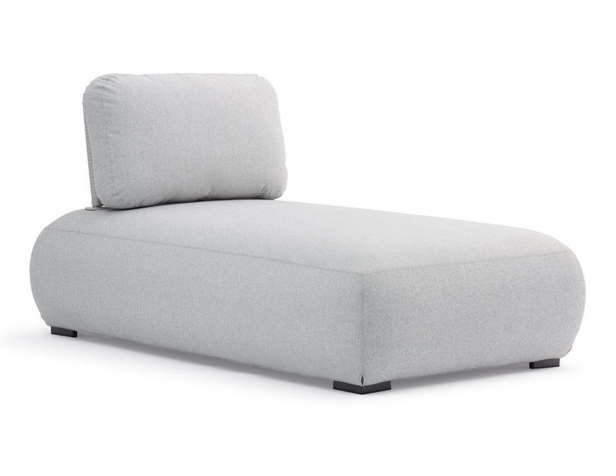 Olala Light Grey Lounger