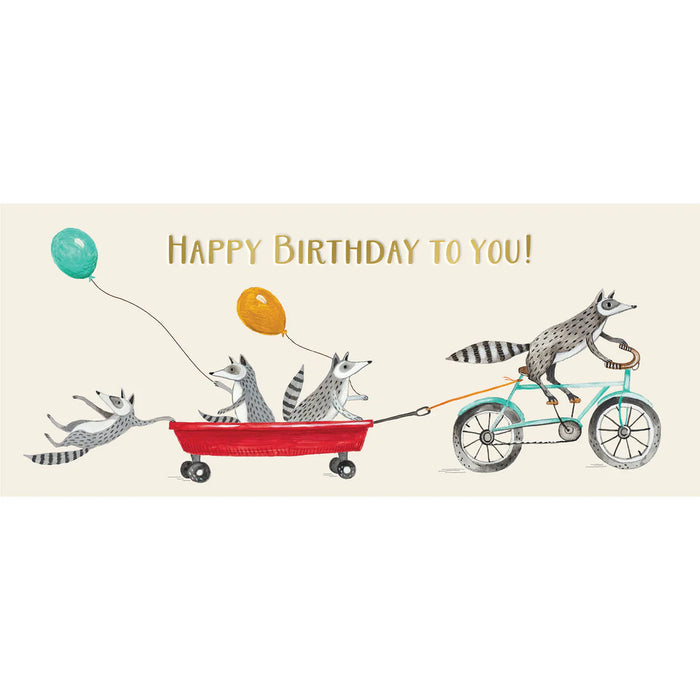 Happy Birthday Raccoons