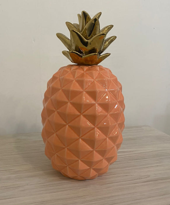 Coral Pineapple Decor