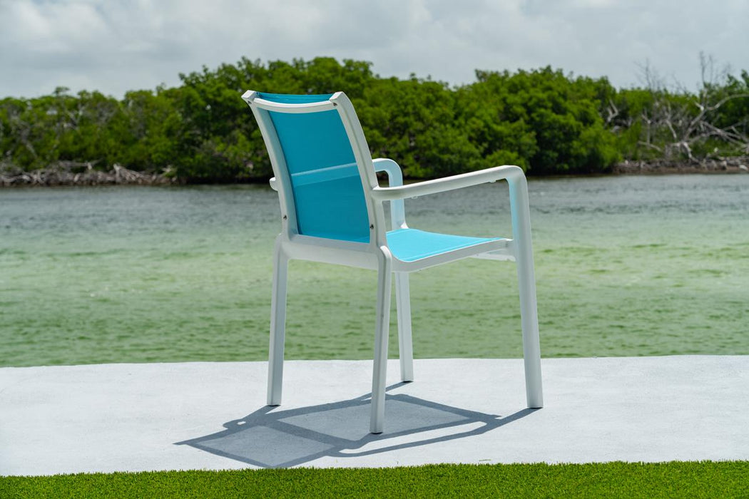 Abaco Sling Armchair - Teal